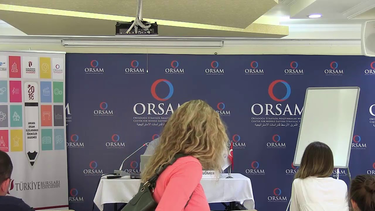 Yrd. Doç. Dr. Vakur Sümer, ORSAM Ortadoğu Çalışmaları İhtisas Atölyesi, 14.05.2016