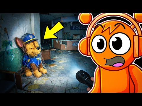 INVESTIGATING Paw Patrol ABANDONED POLICE STATION!