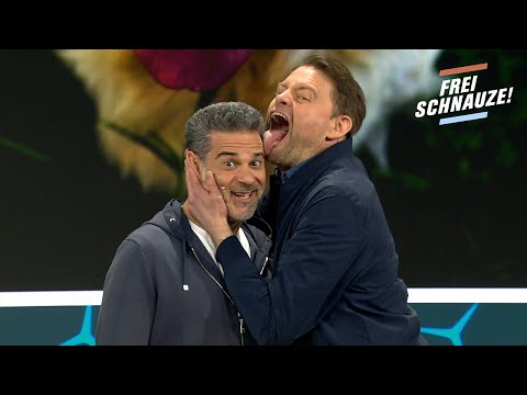 Max Giermanns Interpretation 😅, wie er als Gold Retriever jemanden ansprechen würde | Frei Schnauze