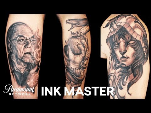 Freehanded Freestyle: The Master's Tattoo Face Off | Ink Master: Return of the Masters (Season 10)