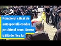 Pompierul Călcat De Autospecială Condus Pe Ultimul Drum Drama Trăită De Fiica Lui