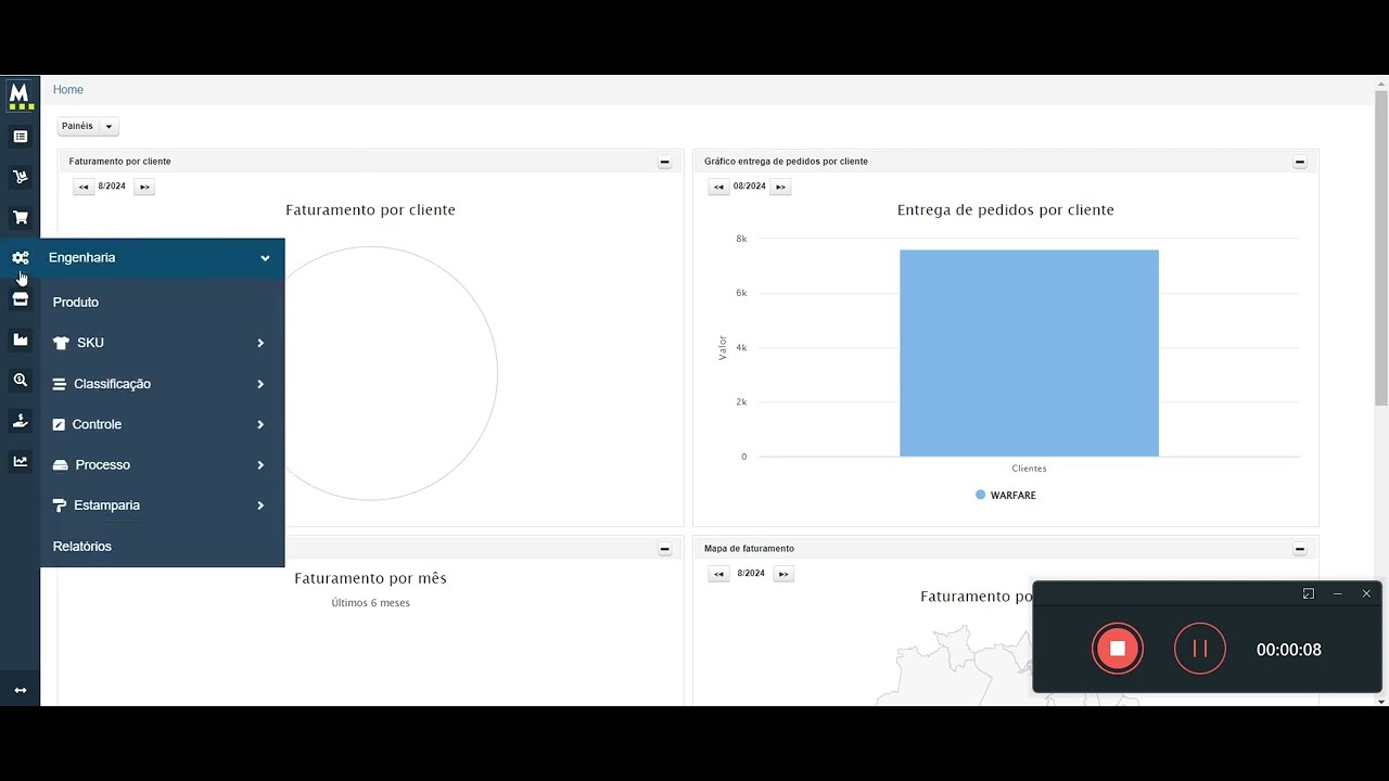 Gestum Web  |  Cadastrando um produto confeccionado.