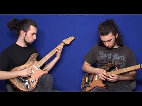 Aleksandar Sukovic - J.S. Bach - Invention 13 - Tapping & Fingerpicking