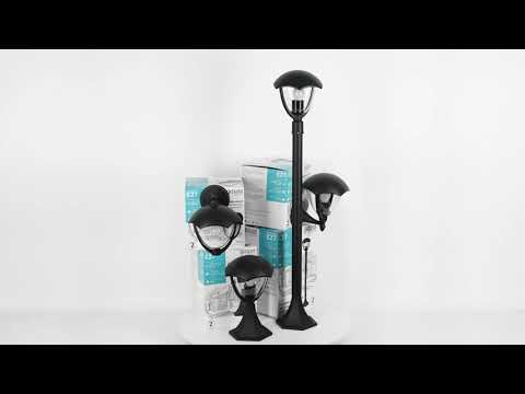 Светильник садово-парковый Gauss Aura на стену вниз 1*E27, 60W, 188*210*238мм, 170-240V / 50Hz, IP 54 Светильник садово-парковый Gauss Aura на стену вниз 1*E27, 60W, 188*210*238мм, 170-240V / 50Hz, IP 54