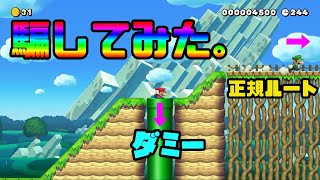 【いとこ実況】相方を騙した結果ｗｗｗ【マリオメーカー2】