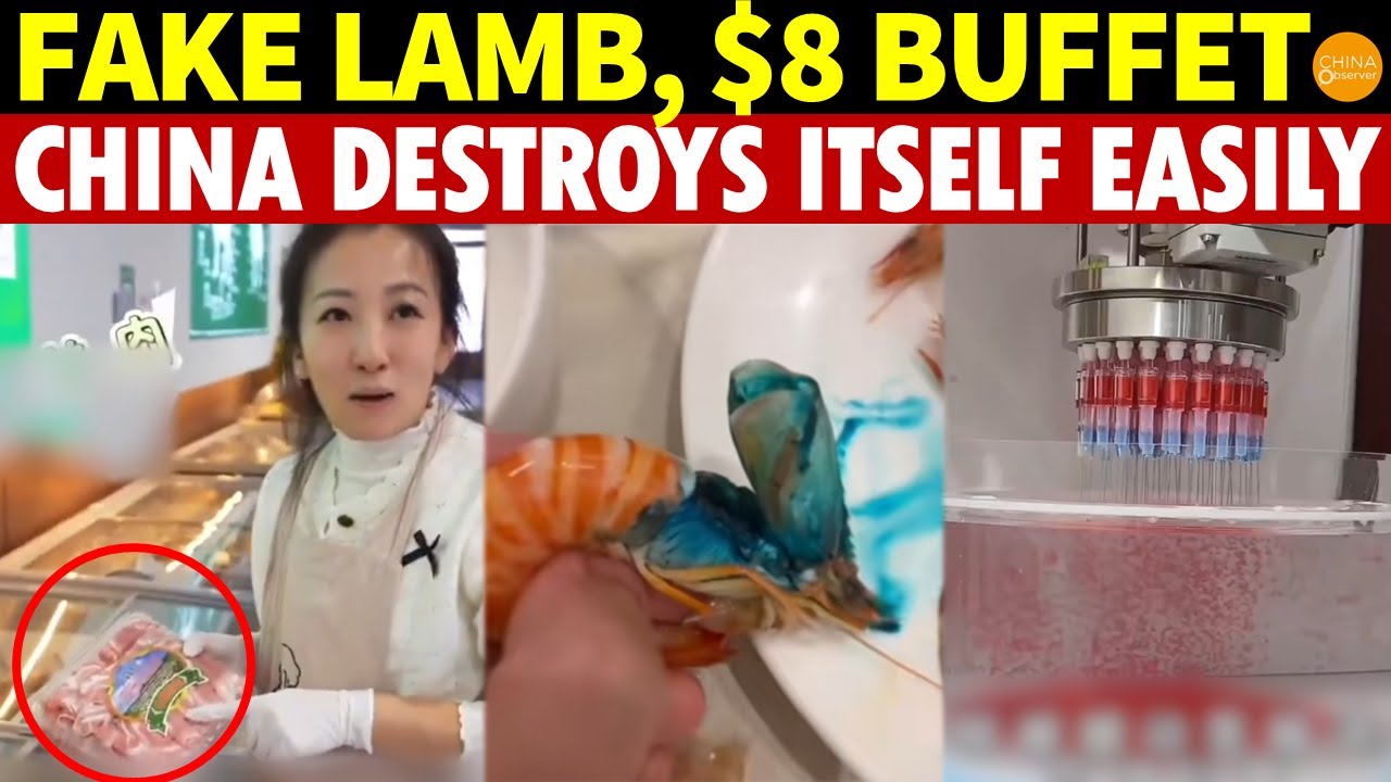 Fake Lamb, Poisonous Shrimp, Even $8 Seafood Buffet: China Destroys Itself Without War!