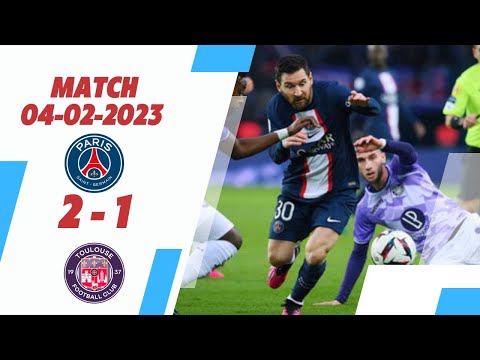 París S. Germain (PSG) - FC Toulouse 2-1 - All Goals & Highlights - Messi Goal -  04.02.2023