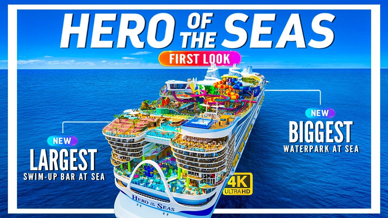 Hero of the Seas First Look | Breaking Down the New Icon Class by Royal Caribbean | WalkthroughTour