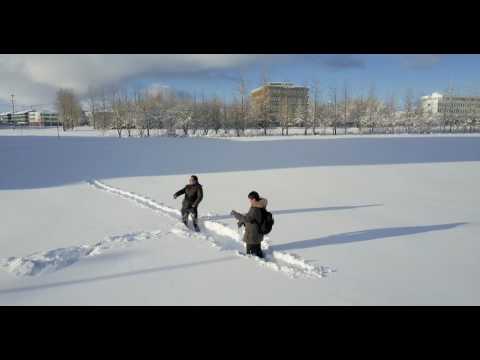 Record snow in Reykjavik Iceland * Shot on DJI Mavic Pro