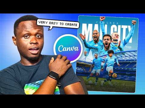 Create an Epic Football Poster In Canva with Easy Steps (For Beginners)