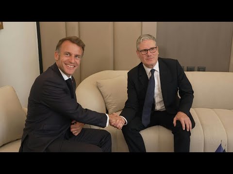 Starmer, Macron meet in Egypt ahead of Gaza summit | AFP