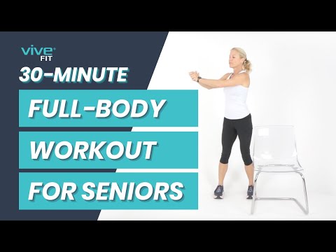 30-Minute Full Body Workout For Seniors At Home with Coach Kim