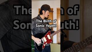 The moment Thurston Moore started Sonic Youth with a Jazzmaster! #loungingguitars #guitar