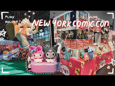 Back to my best con of the year!! New York Comic Con 🫡 | Vendor vlog