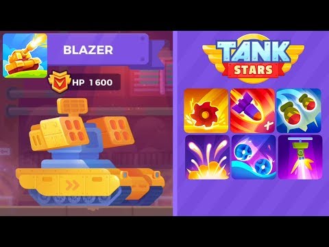 Tank Stars BLAZER MAX LEVEL | WON ALL Tournaments