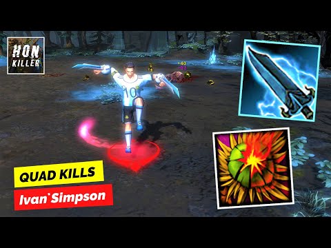 HoN The Madman NULLFIRE BLADE with HELLFLOWER