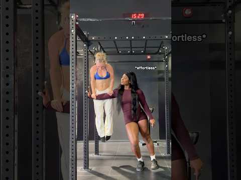 WOMEN SUPPORTING WOMEN…but literally💅 #gymmotivation #strongwomen