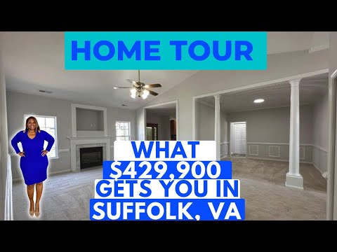 Suffolk, VA Home Tour | What $429,900 Buys You in Bayberry Cove