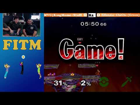 Falco in the Middle 9 - MVG|King Momo+Stuff (Red) VS Elfonzio+ChiChi (Green) - Melee Doubles