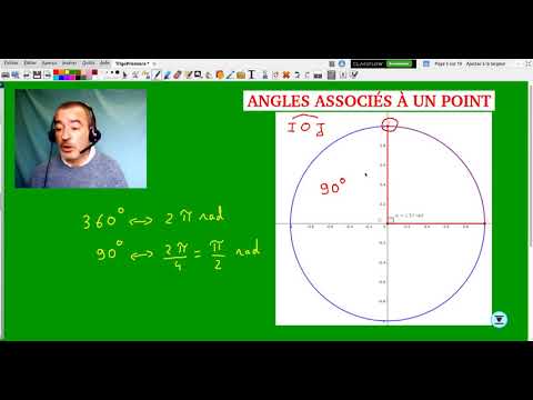 Trigonométrie : angles associés à un point