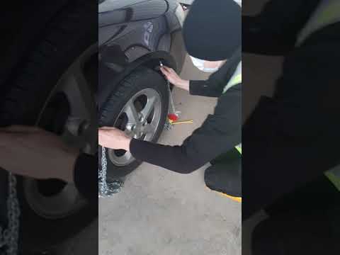 How to put snow chains on car tires? Explained by a professional from Mt Buller, VIC