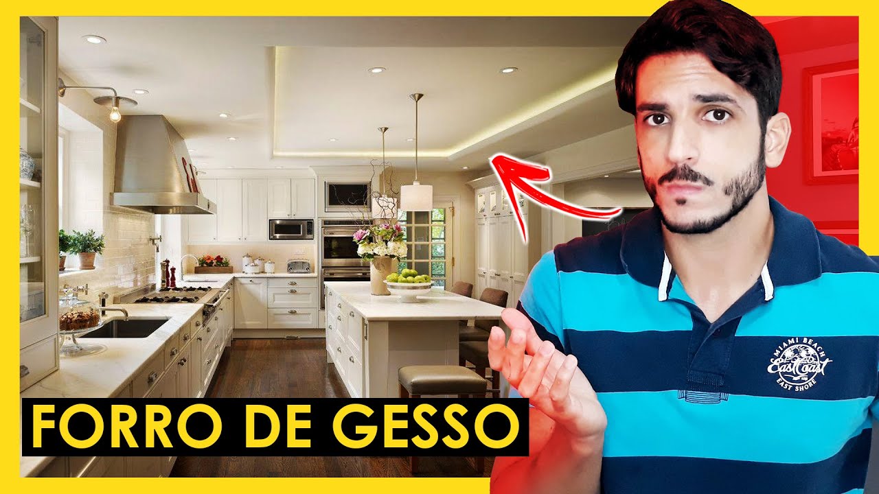 FORRO DE GESSO NA SUA CASA