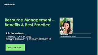 Last Thursday's with SPM: Resource Management - Benefits and Best Practices