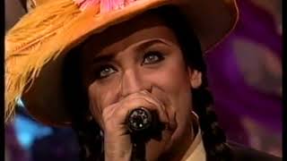 Boy George and us playing Funtime live on Jay Leno