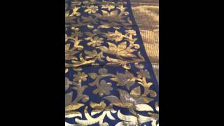 Ishana'Z- black and gold saree
