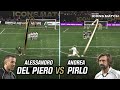 Italian FK Legends Go Head To Head Icons Match Shooting Challenge