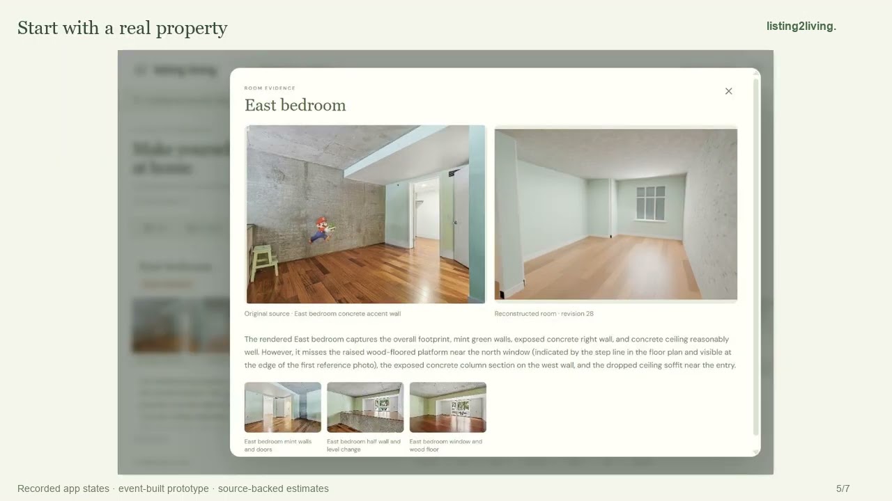 Listing2Living — Demo video