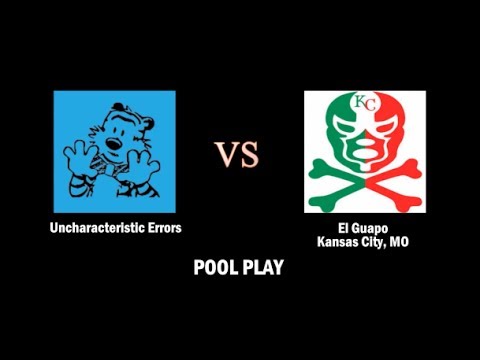 Uncharacteristic Errors vs El Guapo - Pool Play - Kansas City Kickball Open #KCKO2014