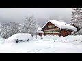 Heavy Snowfall In Klosters ️ Switzerland 4K