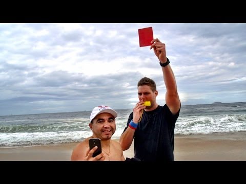 リオのレッドカードの悪ふざけ｜男のパーフェクト (Red Cards in Rio Prank | Dude Perfect)