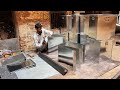Most Incredible Process of Making Big Steel Boxes Inside Local Factory