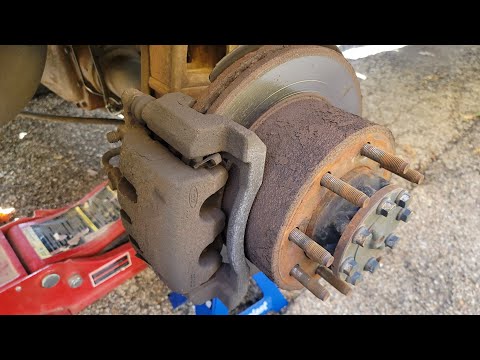 2011 F350 Superduty Single Wheel Rear Brakes - Carquest Nice Pads and Rotors #commissionsearned