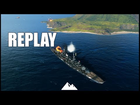 HINDENBURG, alleine in der Division! - World of Warships | [Replay] [Deutsch] [60fps]
