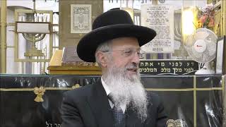 הגאון הרב אברהם יוסף במקום שאינו חוזר אם רצה להחמיר על עצמו שיסיים תפלתו רשאי סי' רצד סע' ה אדר תשפו (רבנים שונים) - התמונה מוצגת ישירות מתוך אתר האינטרנט יוטיוב. זכויות היוצרים בתמונה שייכות ליוצרה. קישור קרדיט למקור התוכן נמצא בתוך דף הסרטון