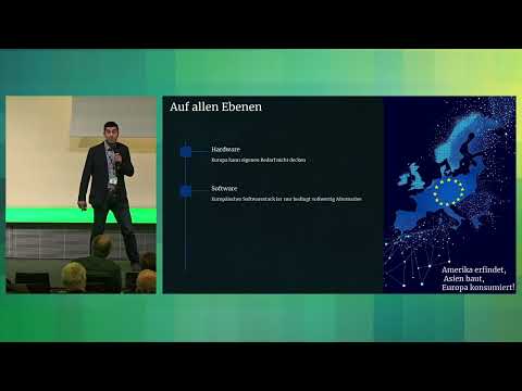 EDAY25: Europa – Digitale Kolonie? Höchste Zeit, endlich aufzuwachen