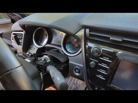2018 TOYOTA CAMRY SXE WIPER CONTROL SWITCH REPLACEMENT