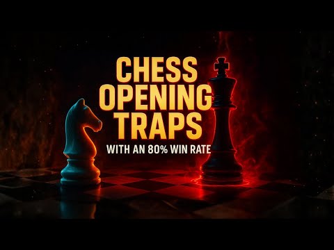 Chess Opening Traps with an 80% Win Rate