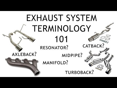 Quickly Clarified - Exhaust System Terminologies Explained in 5 Minutes!