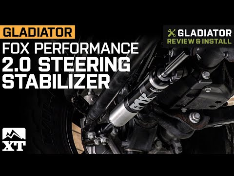 Jeep Gladiator JT FOX Performance Series 2.0 TS Steering Stabilizer Review & Install