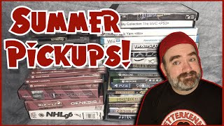 July 2020 Pickups - Summertime, And The Gaming's Easy!