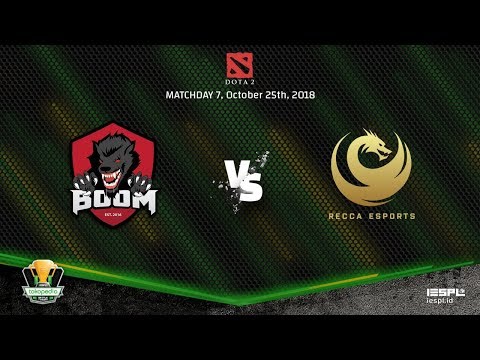 SADIS ABIS MAENNYA BOOM ID! RECCA VS BOOM.ID - DOTA2 TBOF IESPL