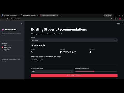 Task Demo - DAS004148 - Recommendation Engine