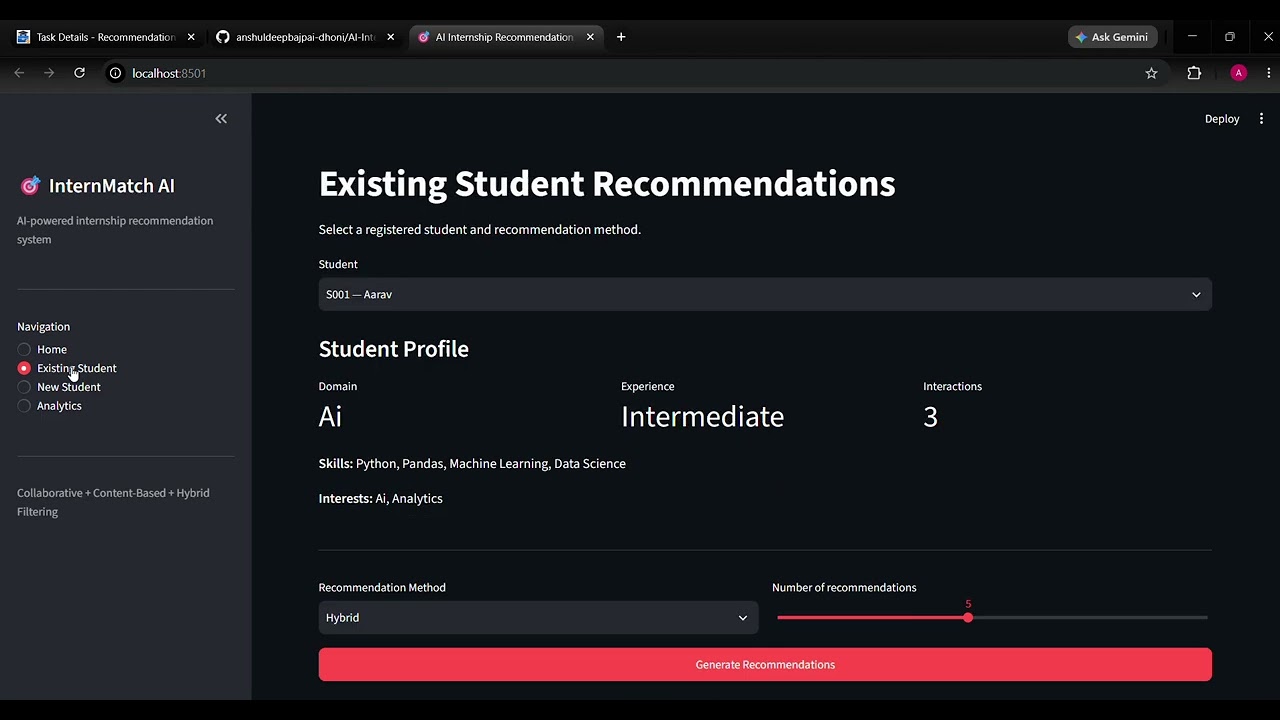 Task Submission - DAS004148 - Recommendation Engine