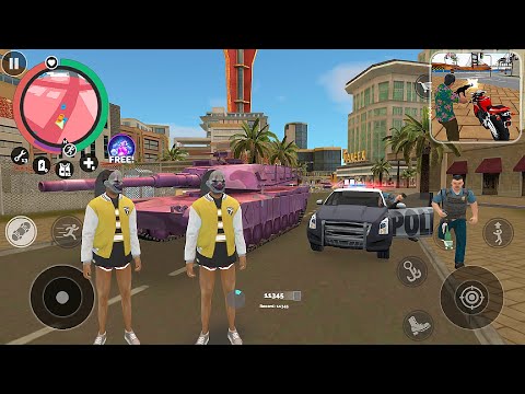 Vegas Crime Simulator #23 Pinky Tank Unlocked