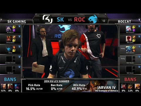SK Gaming vs ROCCAT | S5 EU LCS Spring 2015 Week 1 Day 1 | SK vs ROC W1D1 G1 Full VOD HD