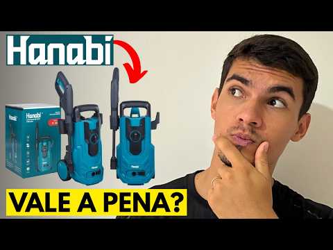 LANÇAMENTO: Lavadora de Alta Pressão Hanabi Compacta Vale a Pena? Compensa? É Boa?